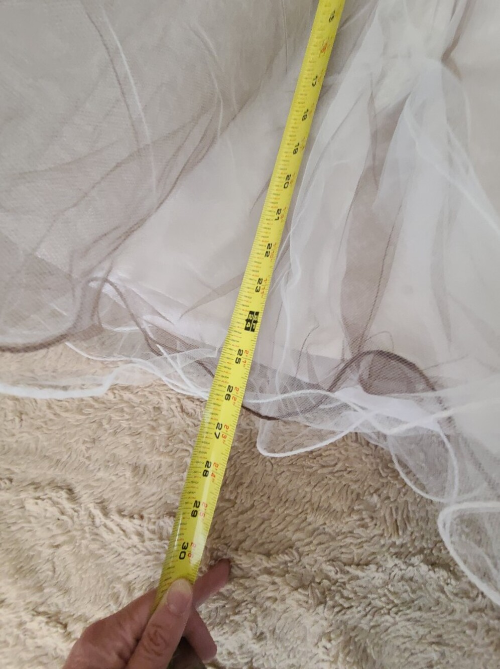 Nwt Light In The Box Silver Sequin & White Tulle Party Dress Size 6 - Picture 8 of 12